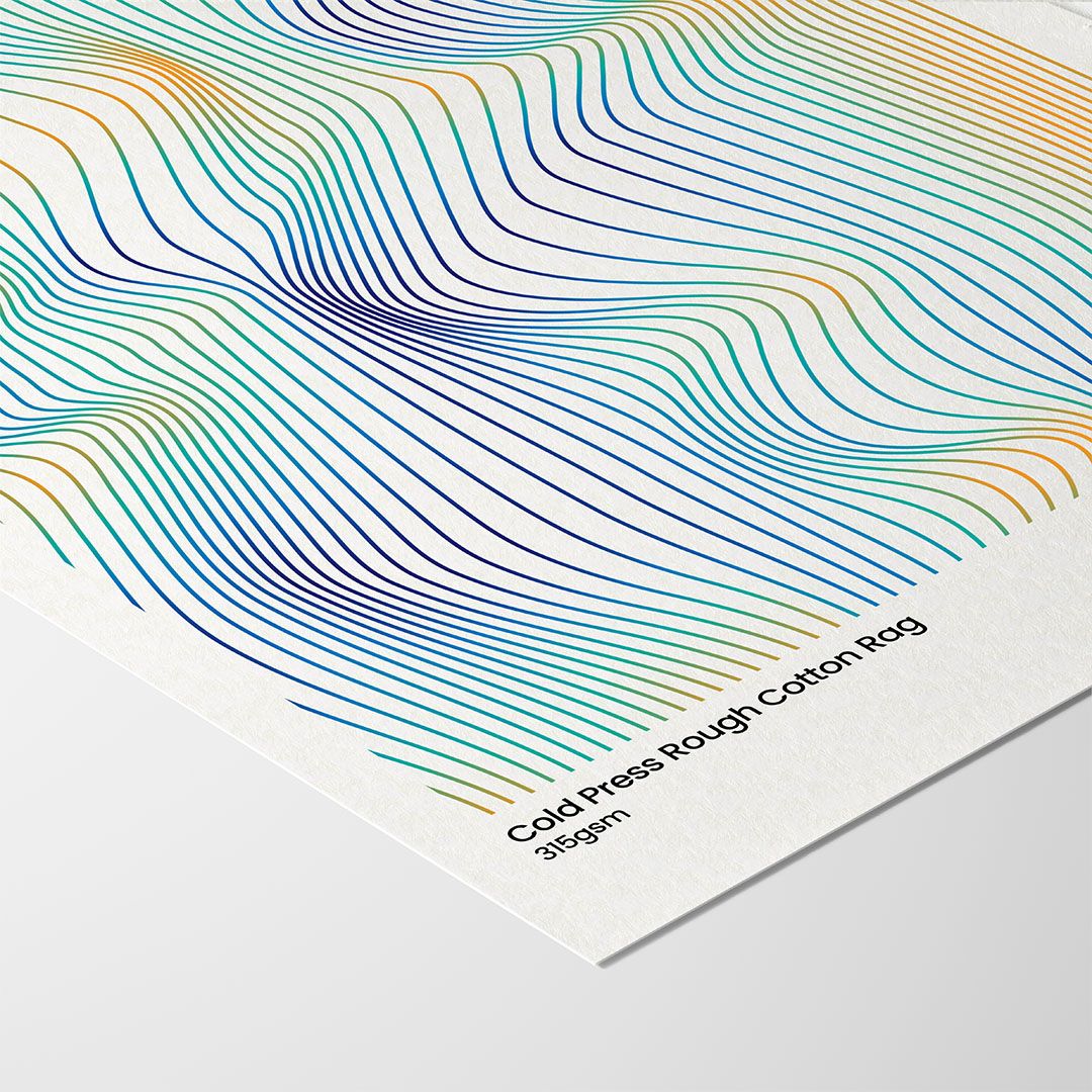 Artist artwork printed on premium paper