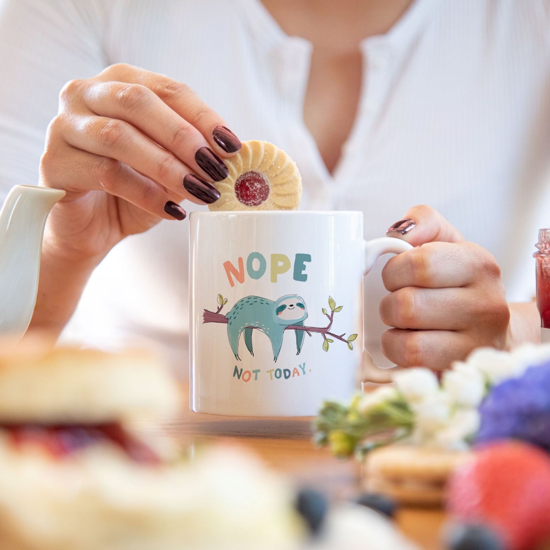 Custom mug with design