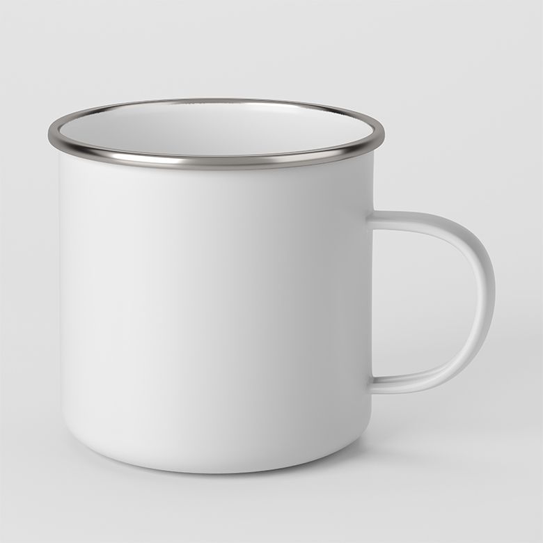 Enamel mug dimensions and specifications