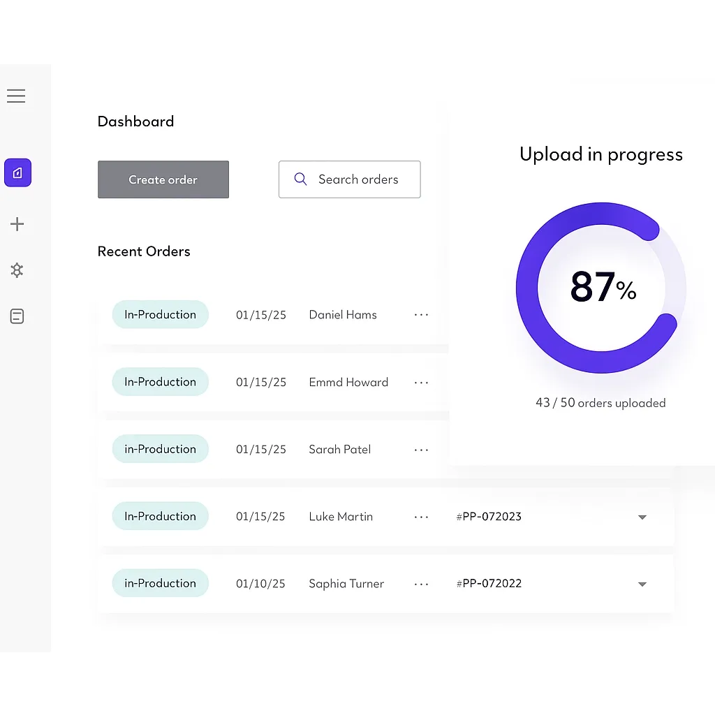 CSV Import Dashboard with Quotes