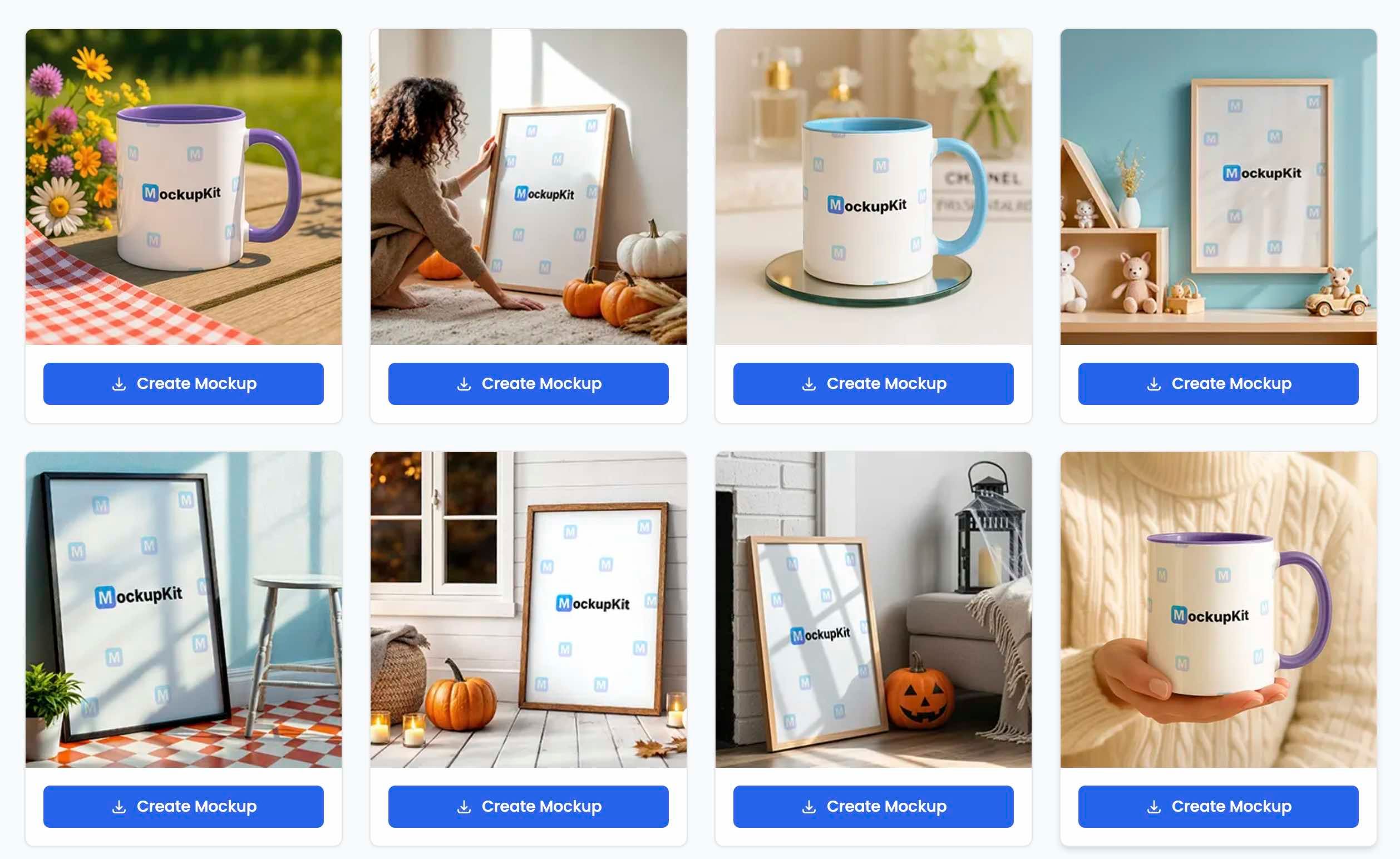 Free product mockup generator
