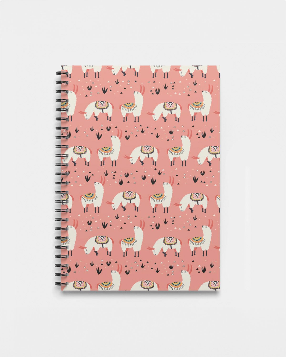 Spiral notebook with custom design