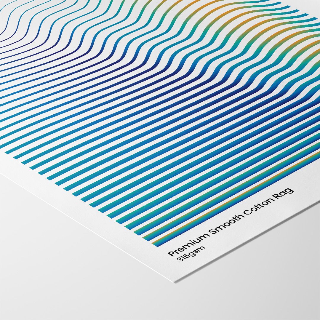 Extensive range of fine art papers for giclée printing