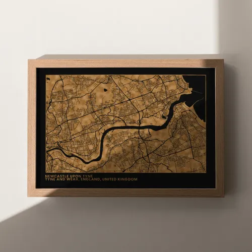 Framed Metallic Foil Print - View 2