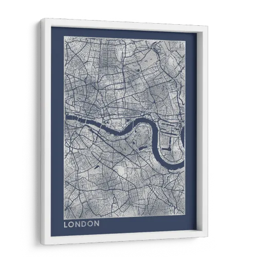 Framed Metallic Foil Print - View 1