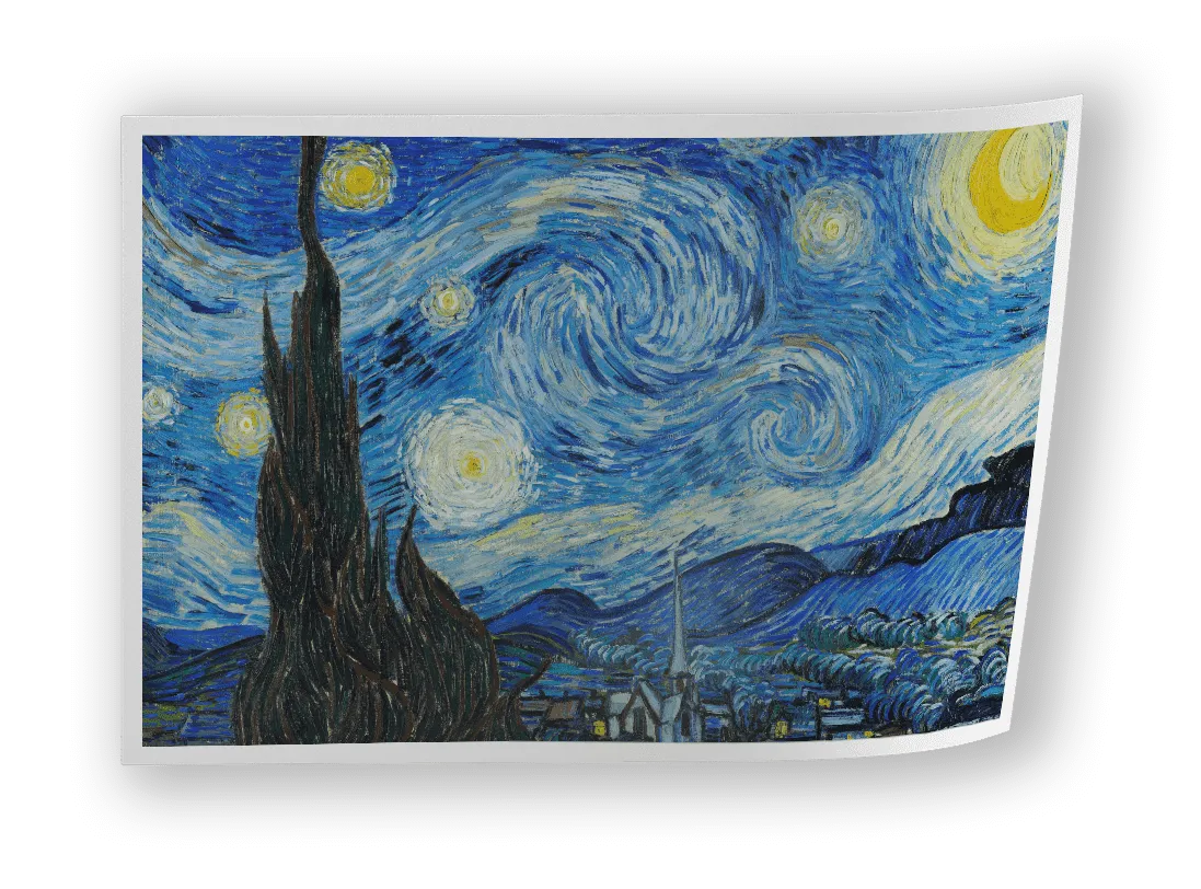 Custom poster printing professional results showing fine art Giclée prints