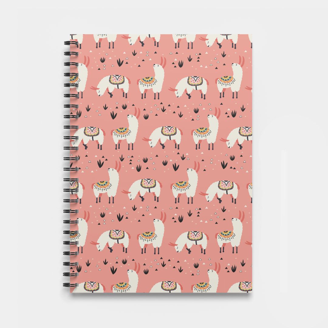 Custom printed spiral notebooks with artwork