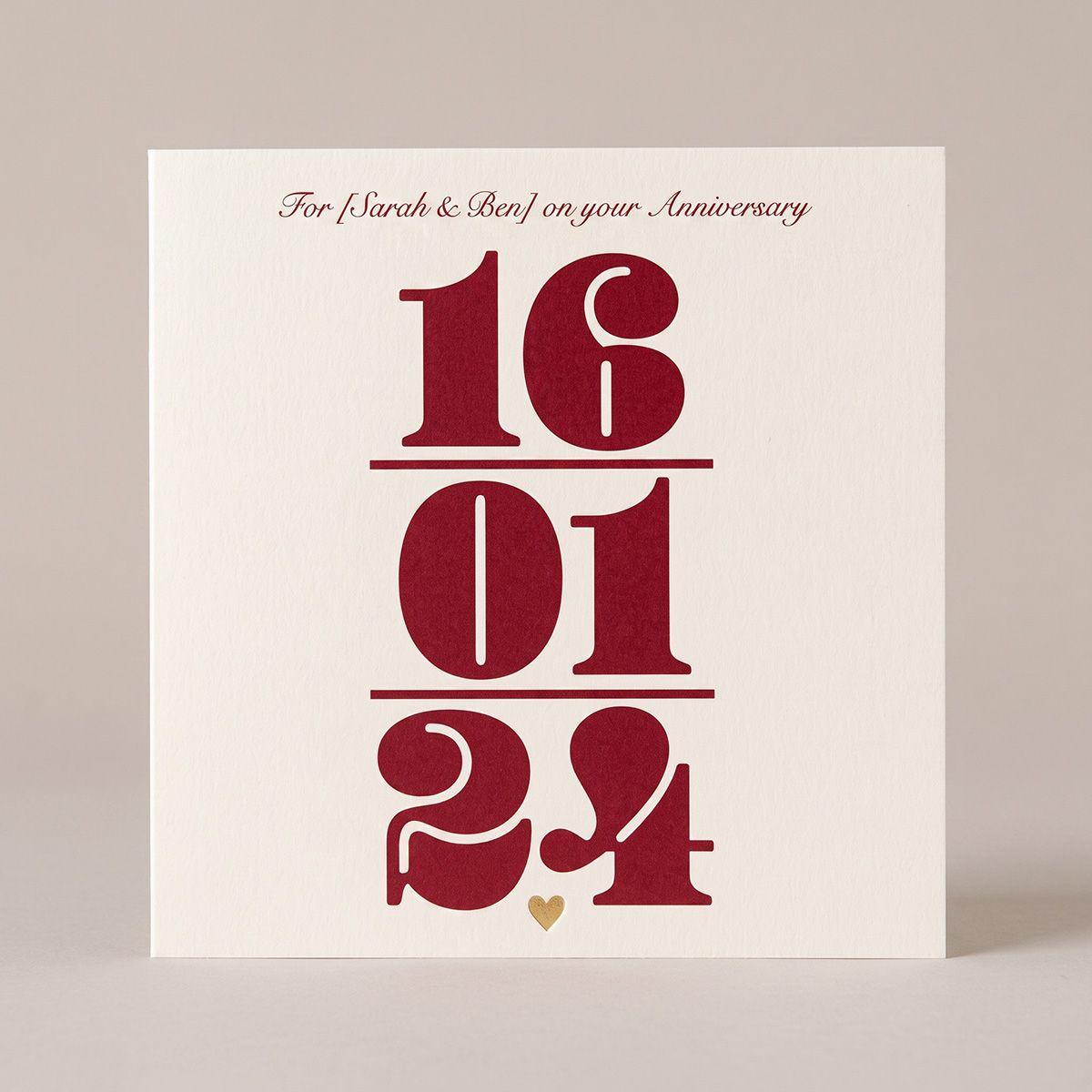 Personalised print on demand product with custom text and artwork layout
